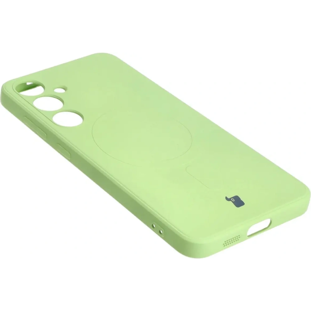 Hurtownia GSM - Bizon Case Silicone Magnetic Sq Samsung Galaxy S24 Plus világos zöld - BIZ4689 - {ean13} - Hurt
