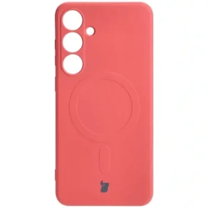 Wholesale Bizon Case Silicone Magnetic Sq Samsung Galaxy S24 Plus dirty pink - BIZ5263 - {ean13} - Hurt