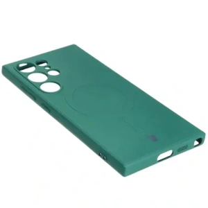 Hurtownia GSM - Bizon Case Silikon Magnetic Sq Samsung Galaxy S24 Ultra dunkelgrün - BIZ5265 - {ean13} - Hurt