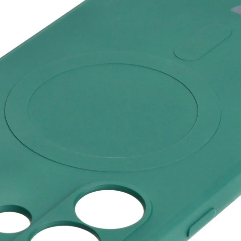 Hurtownia GSM - Bizon tok szilikon Magnetic Sq Samsung Galaxy S24 Ultra sötét zöld - BIZ5265 - {ean13} - Hurt