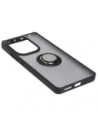 Hurtownia GSM - Bizon Case Hybrid Ring Xiaomi Poco M6 Pro 4G / Xiaomi Redmi Note 13 Pro 4G fumuriu cu un cadru negru - BIZ4699 - {ean13} - Hurt