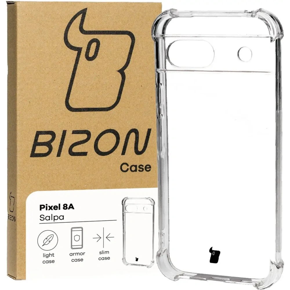 Hurtownia GSM - Bizon Case Salpa Pixel 8A clar - BIZ5276 - {ean13} - Hurt