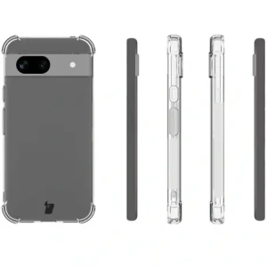 Hurtownia GSM - Etui Bizon Case Salpa do Pixel 8A průhledné - BIZ5276 - {ean13} - Hurt