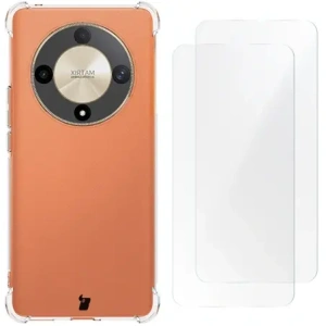 Hurtownia GSM - Bizon Case Clear Pack carcasă + 2x folie de protecție pentru ecran Honor Magic6 Lite transparentă - BIZ4708 - {ean13} - Hurt