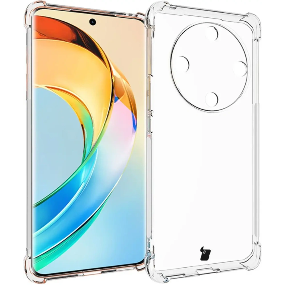 Hurtownia GSM - Etui + 2x folia Bizon Case Clear Pack do Honor Magic6 Lite przezroczyste - BIZ4708 - {ean13} - Hurt