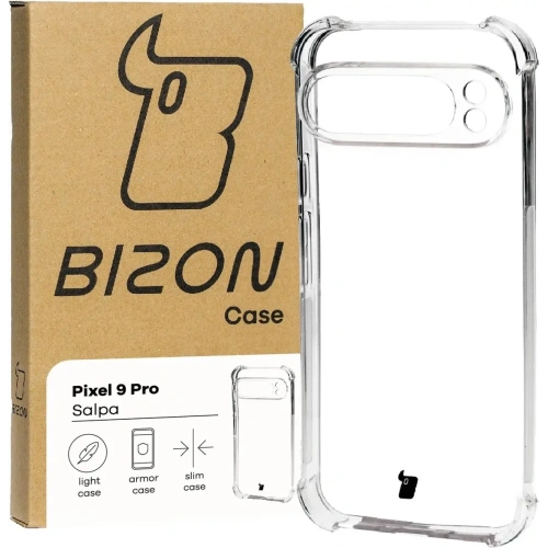 Etui Bizon Case Salpa do Pixel 9 Pro XL przezroczyste