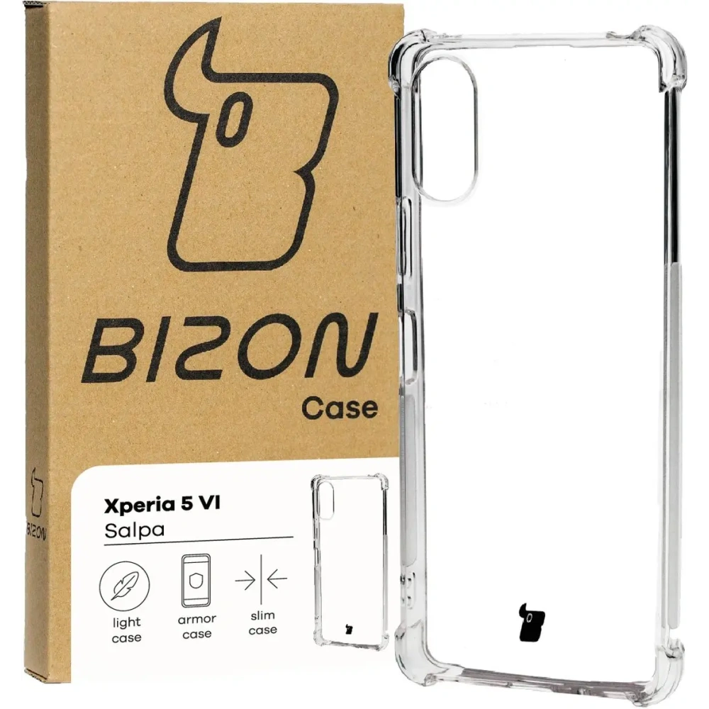 Hurtownia GSM - Etui Bizon Case Salpa pro Xperia 5 VI průhledné - BIZ5284 - {ean13} - Hurt