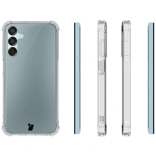 Etui Bizon Case Salpa do Samsung Galaxy M15 5G przezroczyste