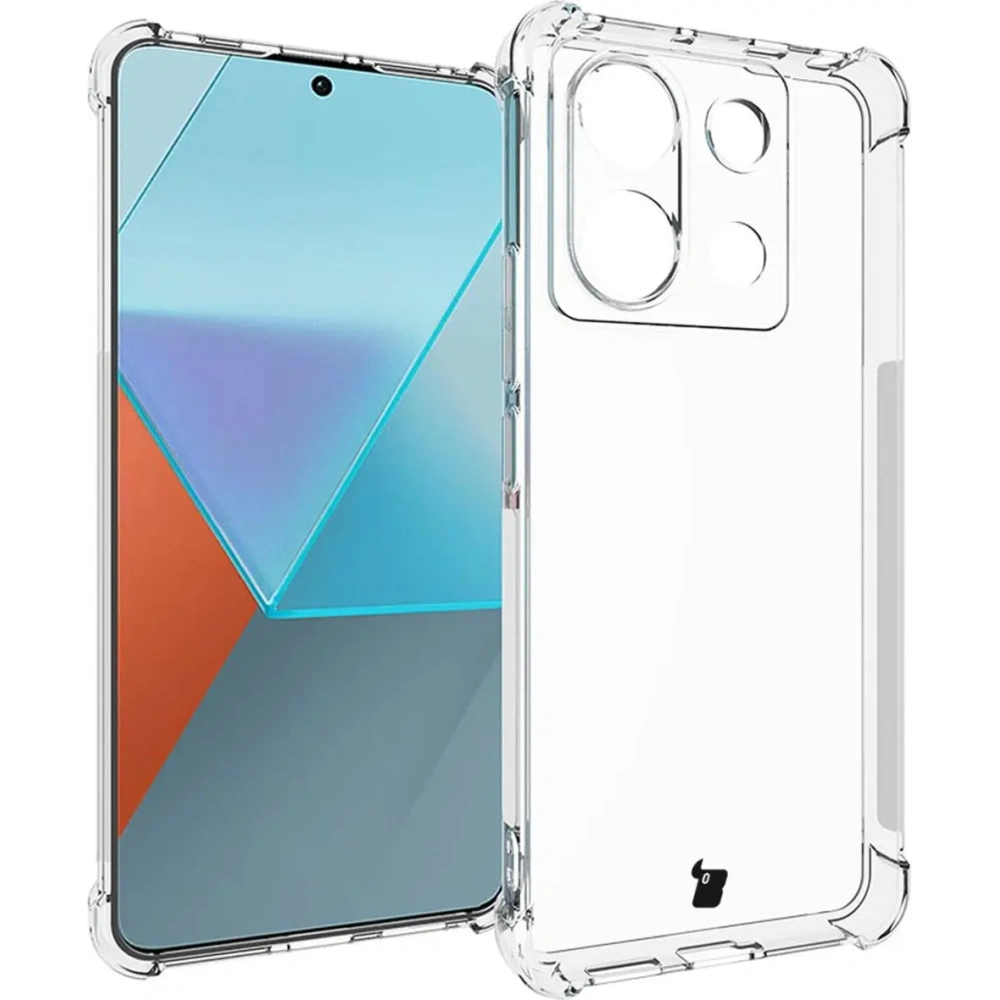 Wholesale Bizon Case Clear Pack case + 2x screen glass Xiaomi Poco X6 / Redmi Note 13 Pro 5G clear - BIZ5286 - {ean13} - Hurt