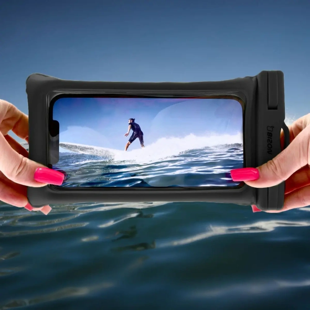 Hurtownia GSM - Bizon Case Hydrofloat negru - BIZ5287 - {ean13} - Hurt