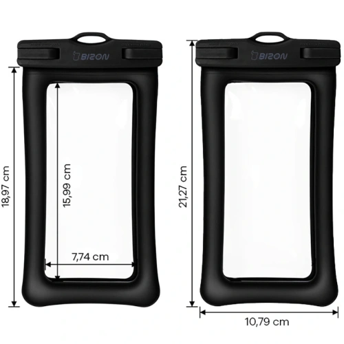 Etui wodoszczelne Bizon Case Hydrofloat czarne