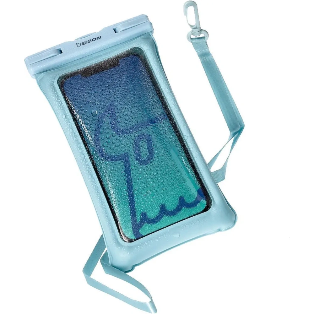 Hurtownia GSM - Etui wodoszczelne Bizon Case Hydrofloat jasnoniebieskie - BIZ4717 - {ean13} - Hurt