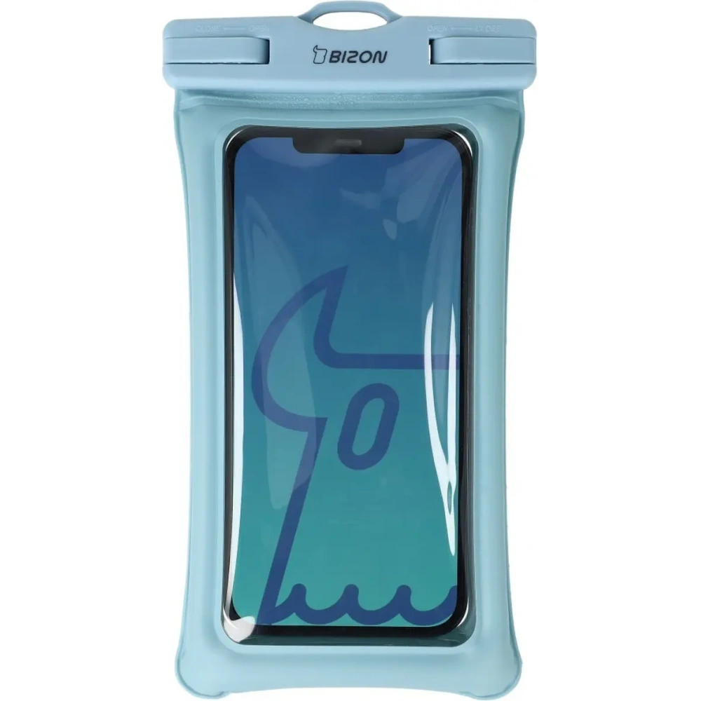 Hurtownia GSM - Etui wodoszczelne Bizon Case Hydrofloat jasnoniebieskie - BIZ4717 - {ean13} - Hurt