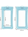 Hurtownia GSM - Etui wodoszczelne Bizon Case Hydrofloat jasnoniebieskie - BIZ4717 - {ean13} - Hurt