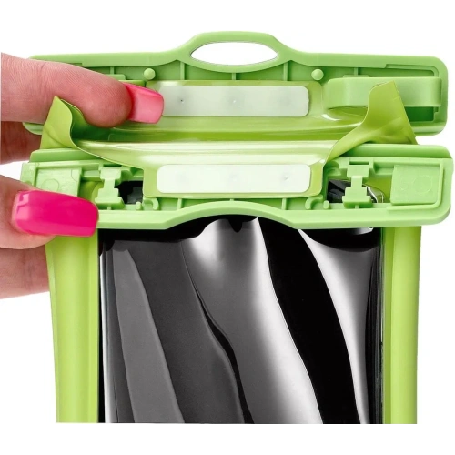 Etui wodoszczelne Bizon Case Hydrofloat zielone