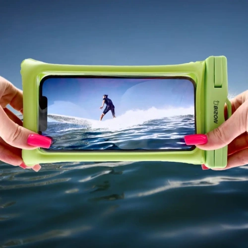 Etui wodoszczelne Bizon Case Hydrofloat zielone