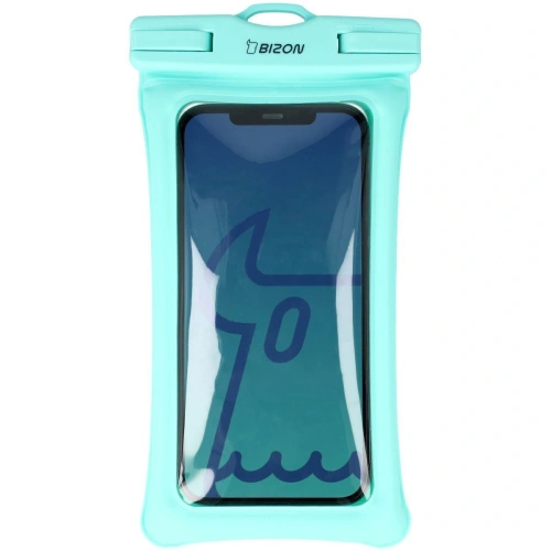 Etui wodoszczelne Bizon Case Hydrofloat miętowe