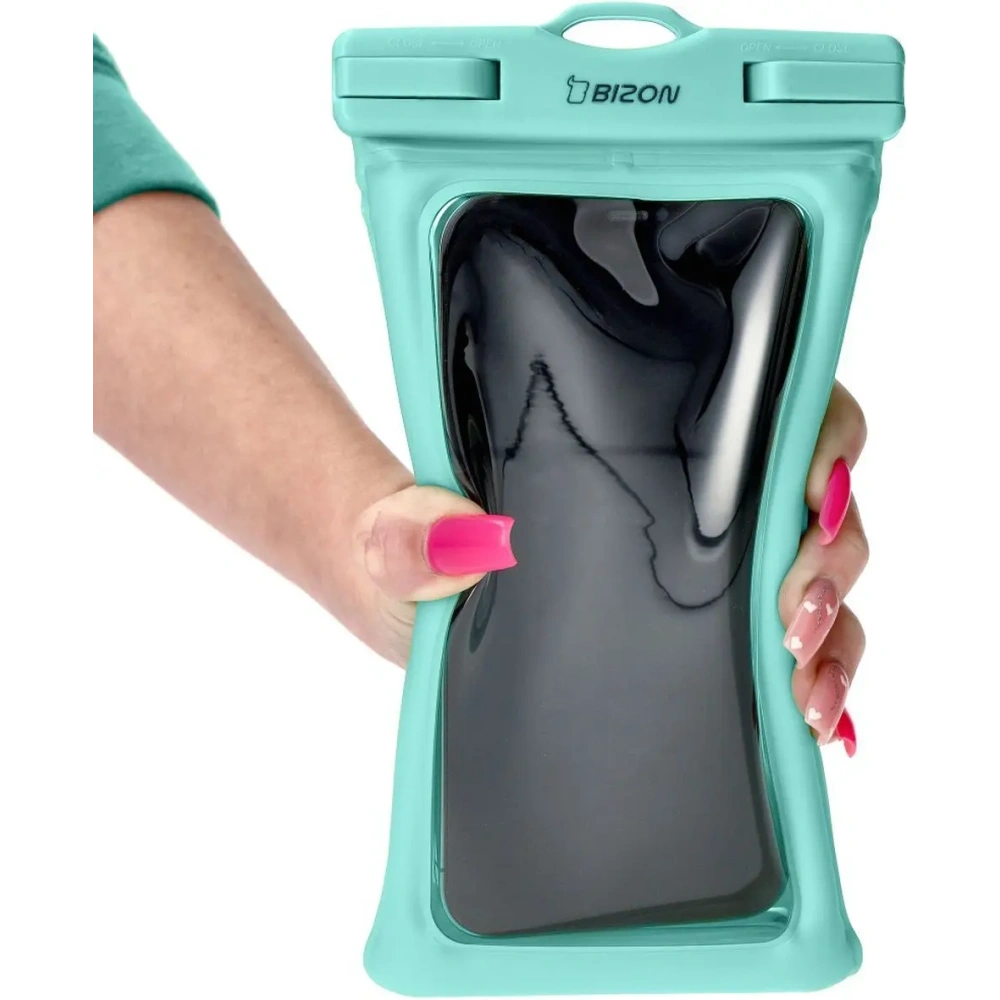 Hurtownia GSM - Vodotěsné pouzdro Bizon Case Hydrofloat mátové - BIZ4719 - {ean13} - Hurt