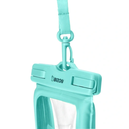 Etui wodoszczelne Bizon Case Hydrofloat miętowe