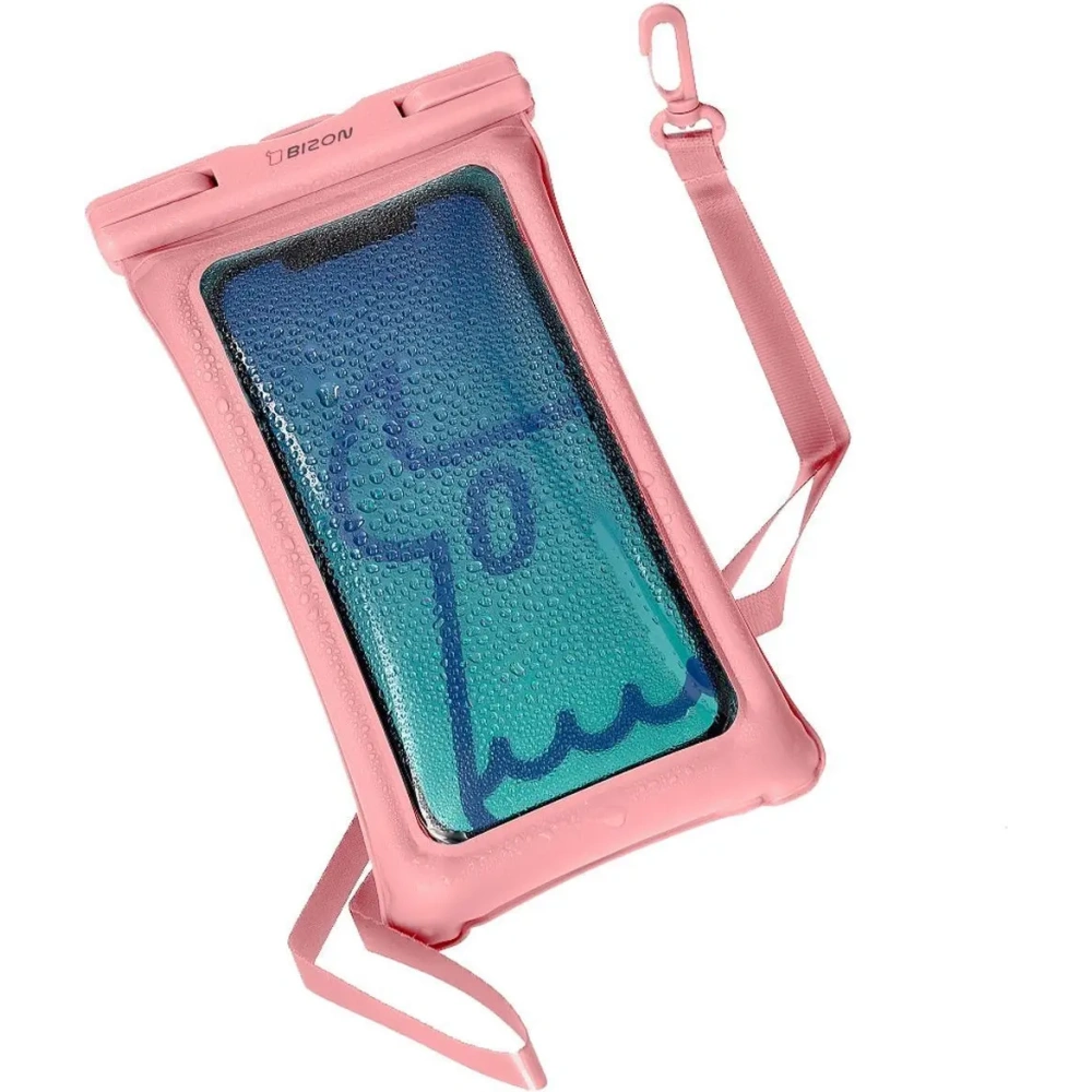 Hurtownia GSM - Etui wodoszczelne Bizon Case Hydrofloat różowe - BIZ4720 - {ean13} - Hurt