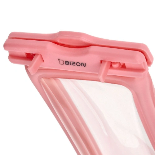 Etui wodoszczelne Bizon Case Hydrofloat różowe