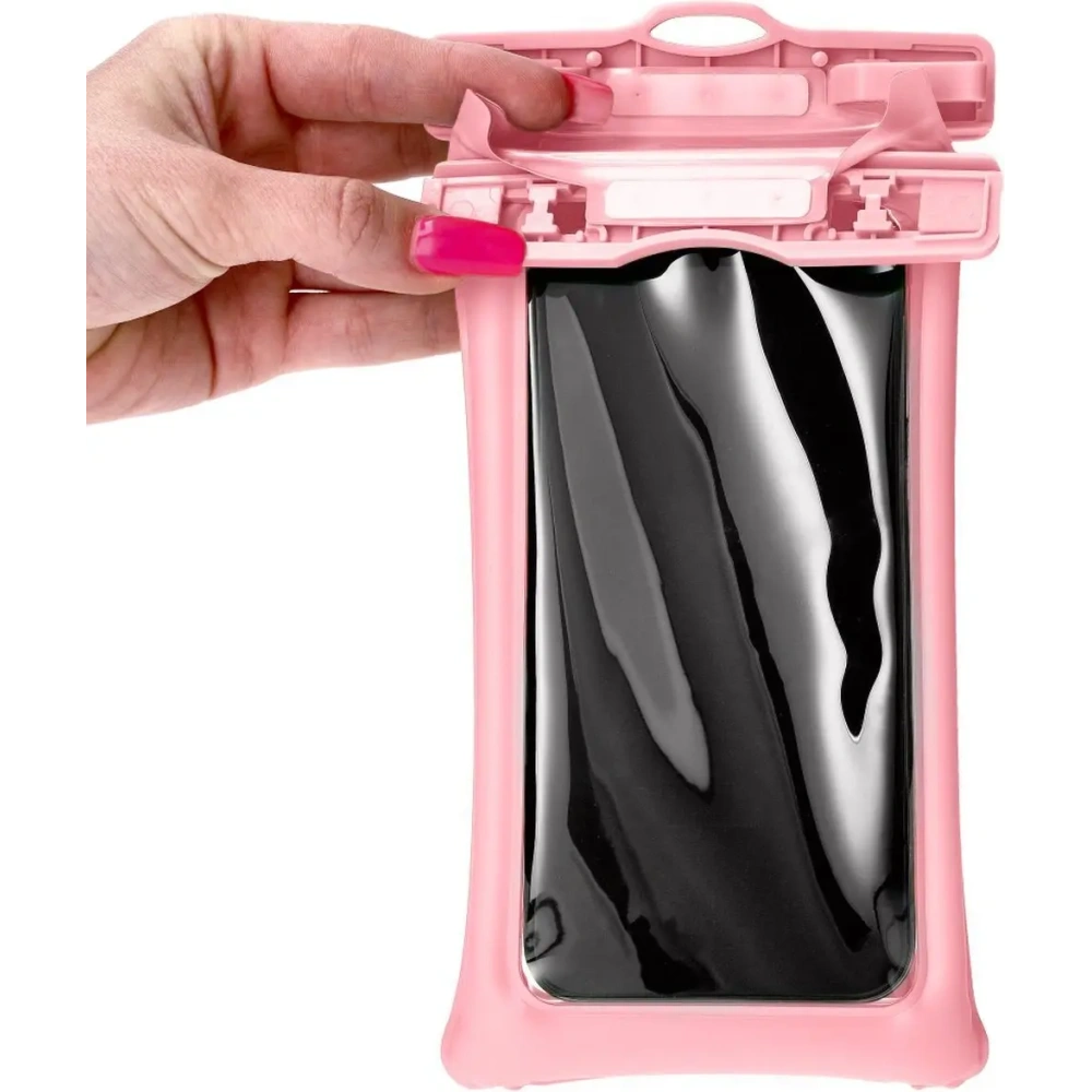 Hurtownia GSM - Etui wodoszczelne Bizon Case Hydrofloat różowe - BIZ4720 - {ean13} - Hurt
