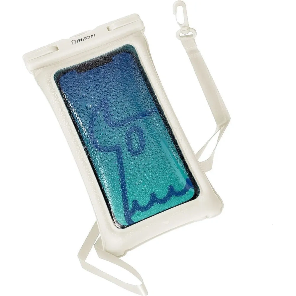 Hurtownia GSM - Voděodolné pouzdro Bizon Case Hydrofloat ecru - BIZ5292 - {ean13} - Hurt