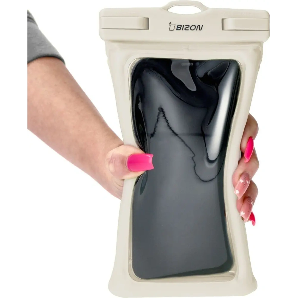 Hurtownia GSM - Voděodolné pouzdro Bizon Case Hydrofloat ecru - BIZ5292 - {ean13} - Hurt