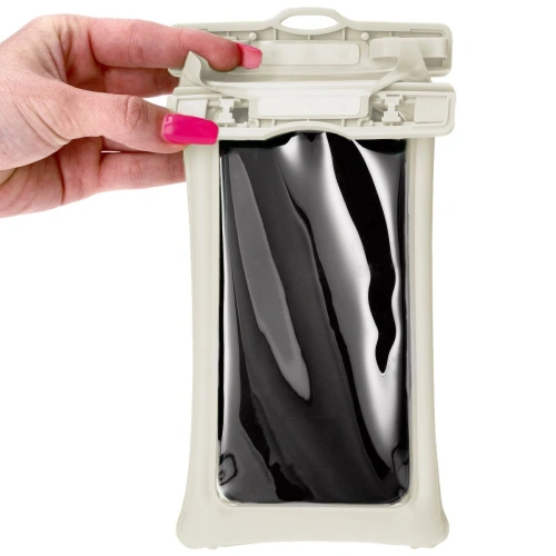 Etui wodoszczelne Bizon Case Hydrofloat ecru