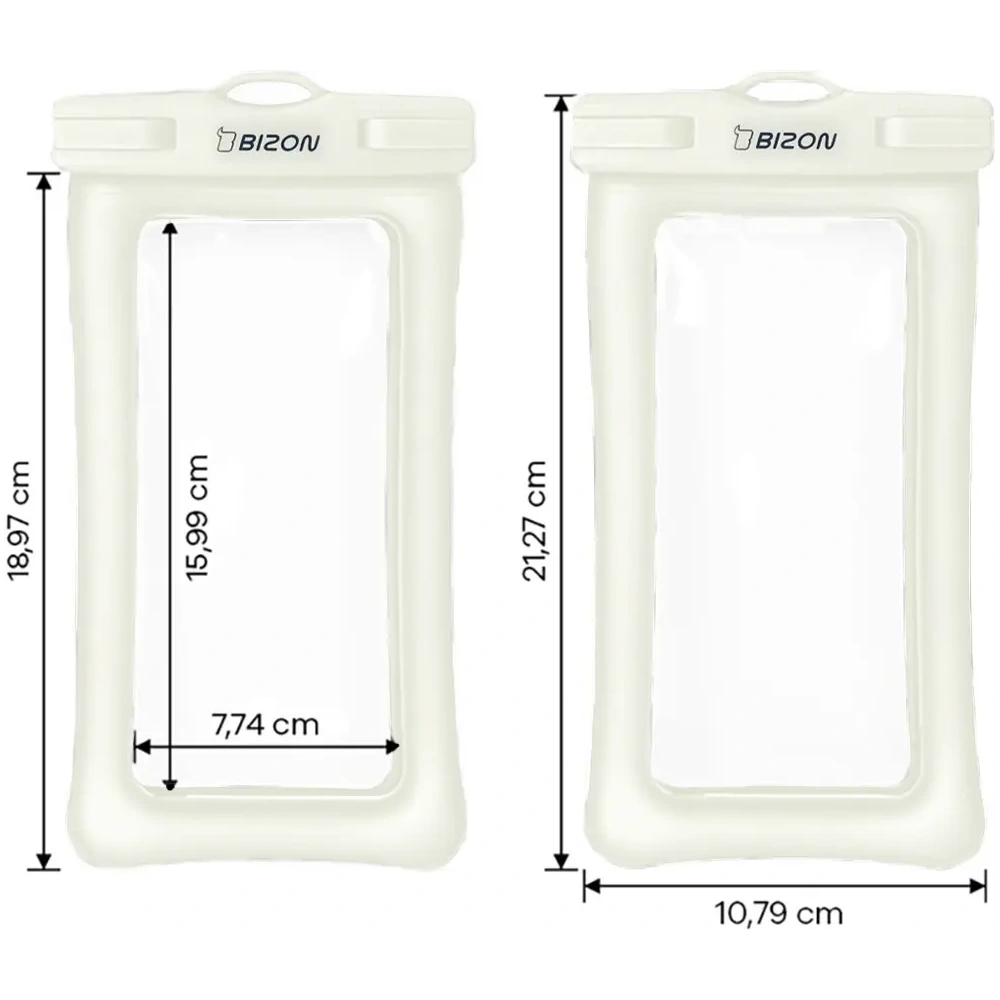Hurtownia GSM - Voděodolné pouzdro Bizon Case Hydrofloat ecru - BIZ5292 - {ean13} - Hurt