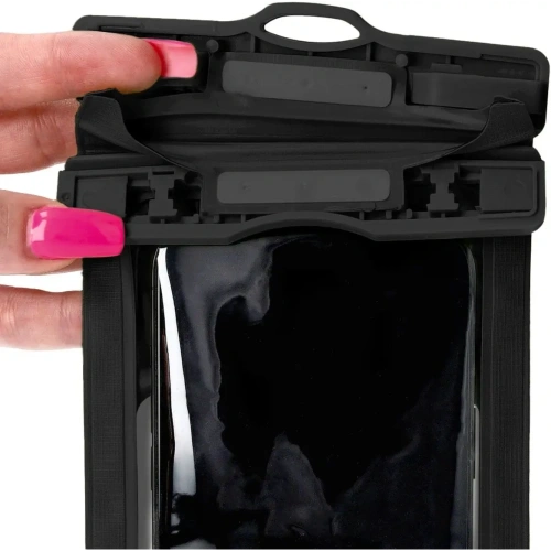 Etui wodoszczelne Bizon Case Hydrowrap [2 PACK] czarne