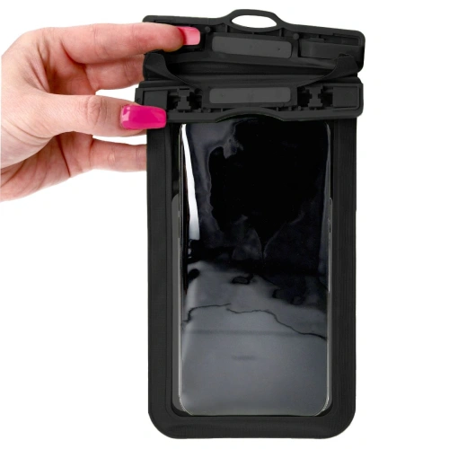 Etui wodoszczelne Bizon Case Hydrowrap [2 PACK] czarne