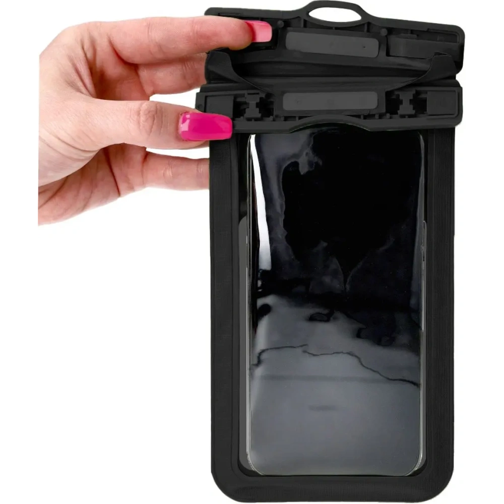 Hurtownia GSM - Etui wodoszczelne Bizon Case Hydrowrap [2 PACK] czarne - BIZ4722 - {ean13} - Hurt