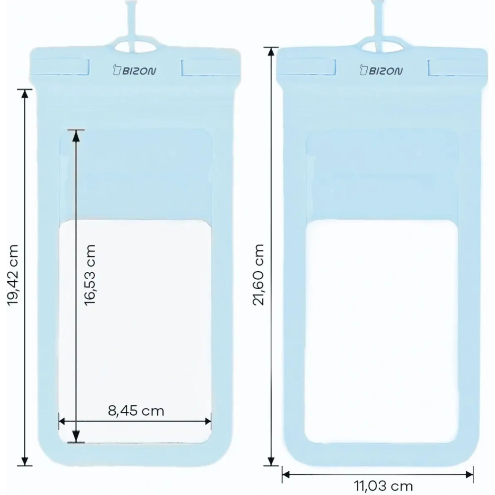 Hurtownia GSM - Bizon Case Hydrowrap hellblau [2 PACK] - BIZ4723 - {ean13} - Hurt