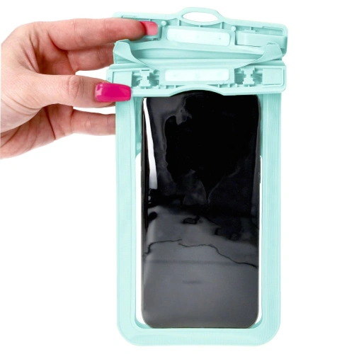 Etui wodoszczelne Bizon Case Hydrowrap [2 PACK] miętowe