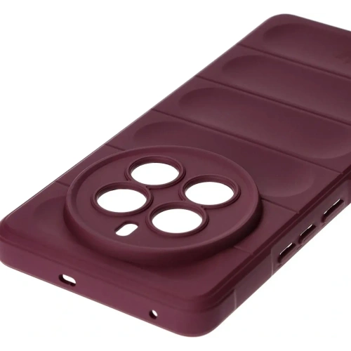 Pancerne etui Bizon Case Tur do Realme 12 Pro / 12 Pro+ ciemnofioletowe