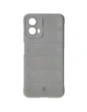 Bizon Caz Tur Motorola Moto G34 5G gri deschis