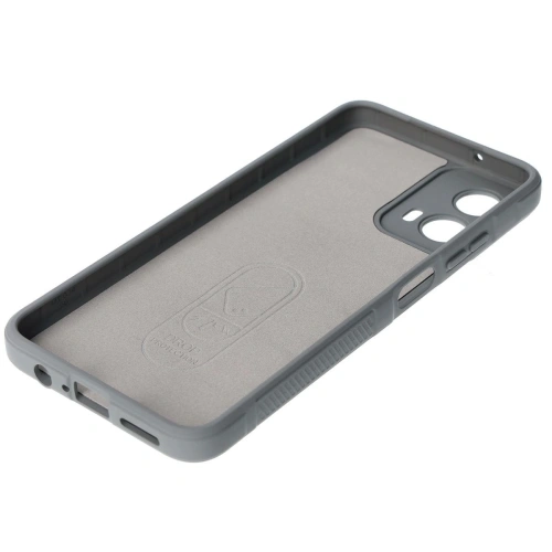 Pancerne etui Bizon Case Tur do Motorola Moto G34 5G jasnoszare