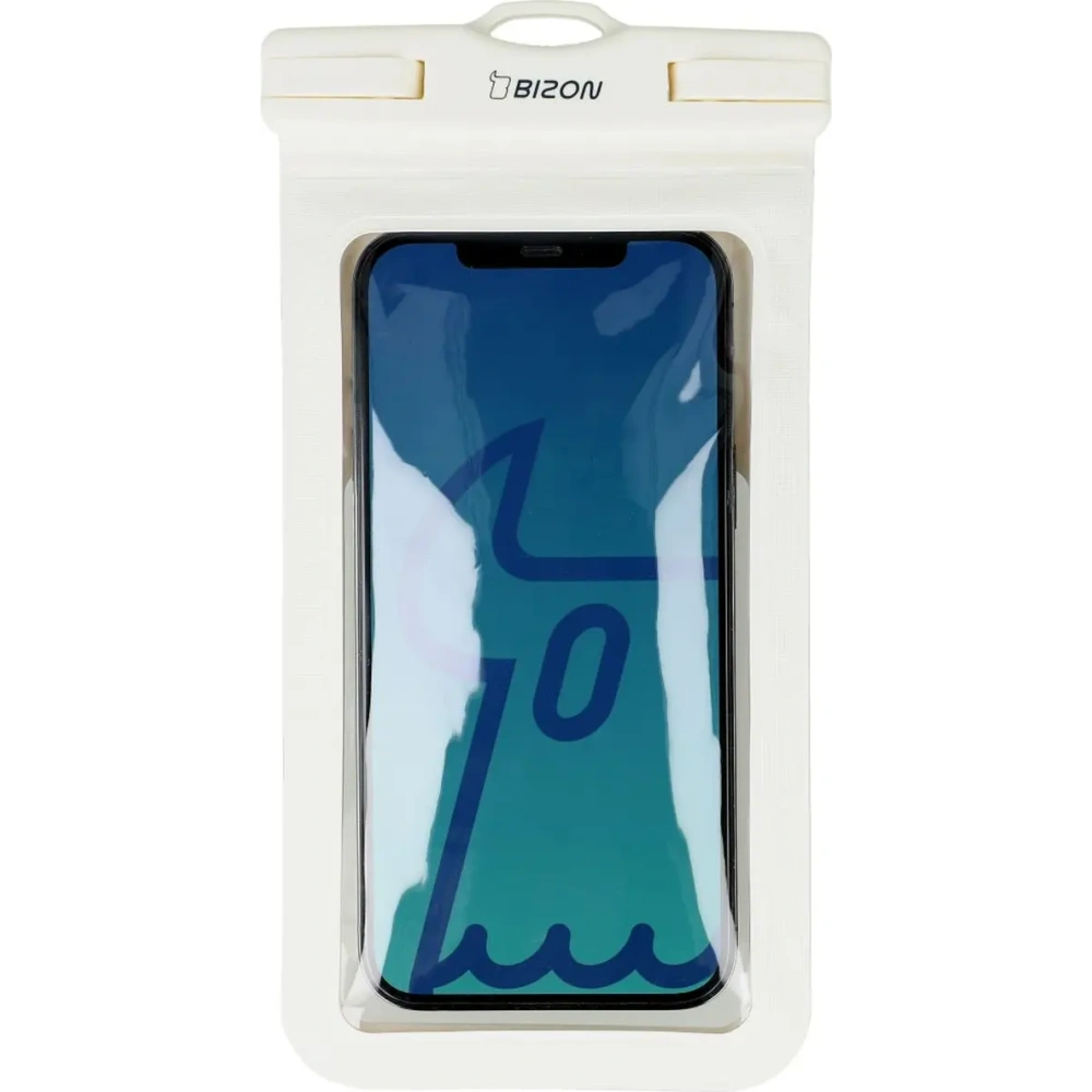 Hurtownia GSM - Etui wodoszczelne Bizon Case Hydrowrap [2 PACK] ecru - BIZ4740 - {ean13} - Hurt