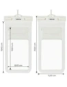 Hurtownia GSM - Etui wodoszczelne Bizon Case Hydrowrap [2 PACK] ecru - BIZ4740 - {ean13} - Hurt