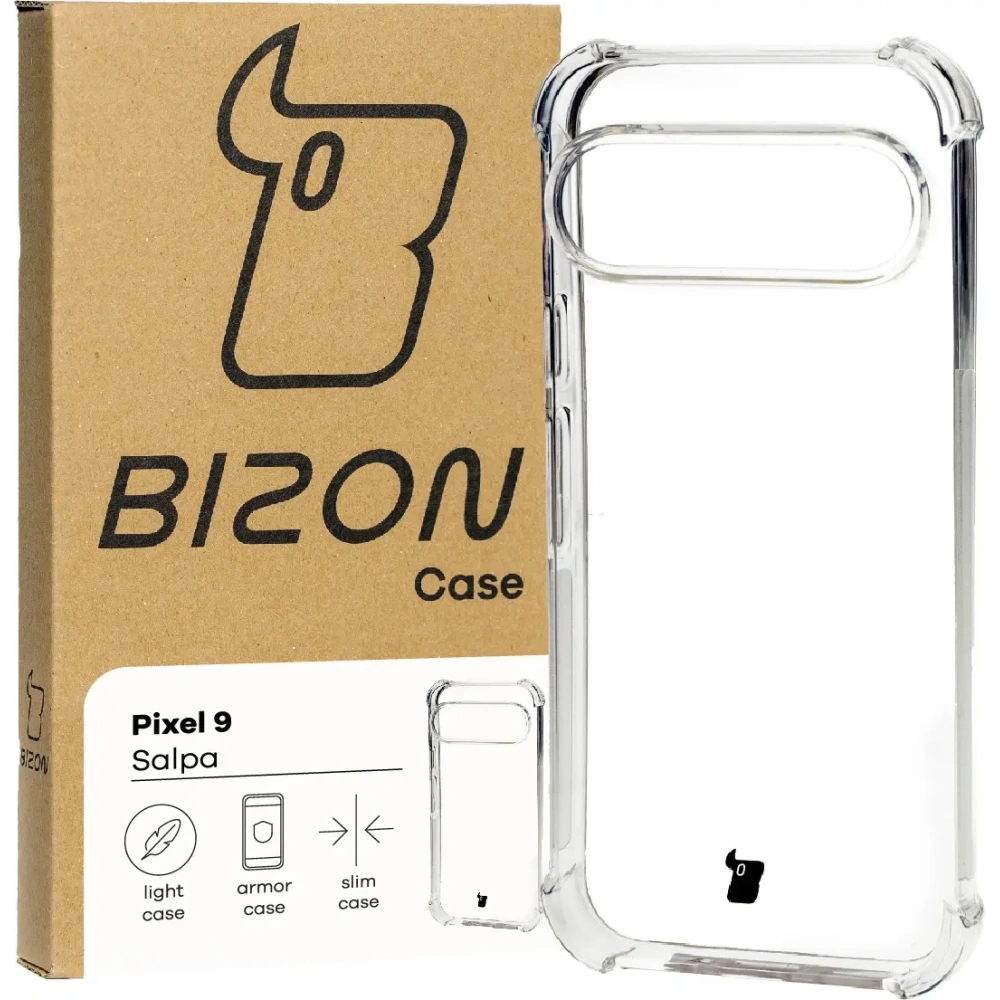 Wholesale Bizon Case Salpa Pixel 9 / 9 Pro clear - BIZ4741 - {ean13} - Hurt