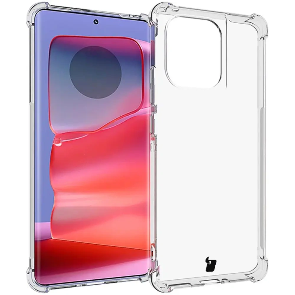 Hurtownia GSM - Elastyczne etui Bizon Case Salpa do Motorola Edge 50 Pro przezroczyste - BIZ5313 - {ean13} - Hurt