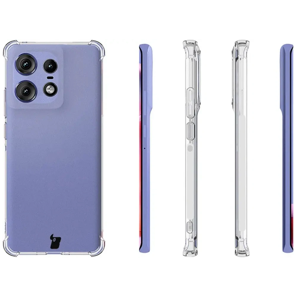 Hurtownia GSM - Elastyczne etui Bizon Case Salpa do Motorola Edge 50 Pro przezroczyste - BIZ5313 - {ean13} - Hurt