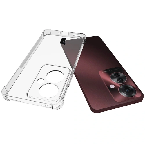 Etui Bizon Case Salpa do Oppo Reno11 F 5G przezroczyste