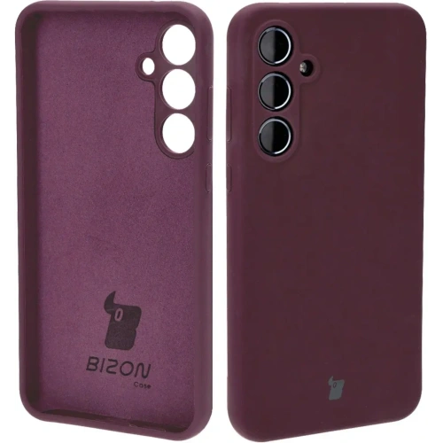 Etui silikonowe Bizon Soft Case do Samsung Galaxy A55 5G ciemnofioletowe
