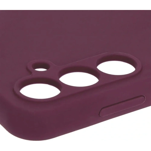 Etui silikonowe Bizon Soft Case do Samsung Galaxy A55 5G ciemnofioletowe