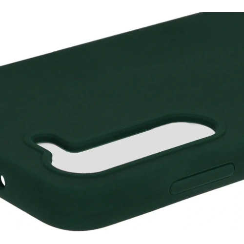 Etui silikonowe Bizon Soft Case do Samsung Galaxy S23 ciemnozielone