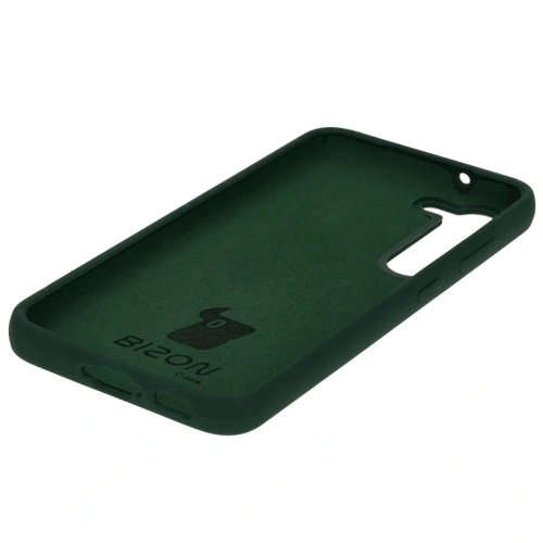 Etui silikonowe Bizon Soft Case do Samsung Galaxy S23 ciemnozielone