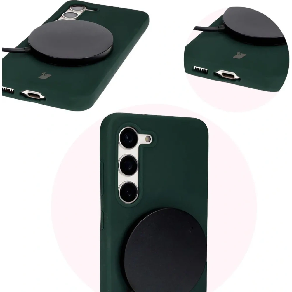 Hurtownia GSM - Bizon Soft Case Samsung Galaxy S23 sötétzöld - BIZ5318 - {ean13} - Hurt