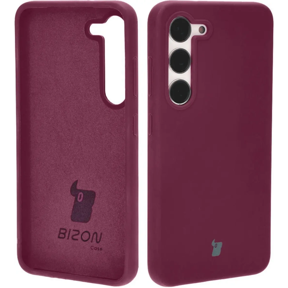 Hurtownia GSM - Etui silikonowe Bizon Soft Case do Samsung Galaxy S23 ciemnofioletowe - BIZ5319 - {ean13} - Hurt